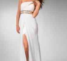 Бел фустан во грчки стил