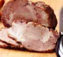 Печени шунка домашна свинско месо во саламура