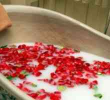 Релаксација цвет - бања со ливчиња
