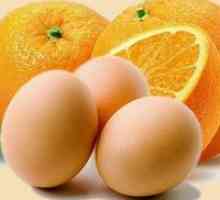Исхрана - јајца и портокали