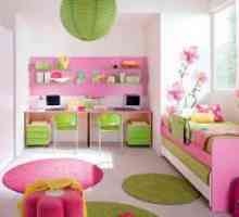 Дизајн соба на детето за девојки
