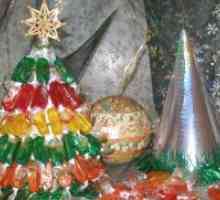 Како да се направи едно дрво Божиќ бонбони?