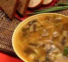 Печурки супа со печурки - рецепт