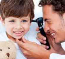 Како за лекување на воспаление на средното уво кај дете?