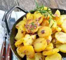Како да СРЈ на компири во тава?