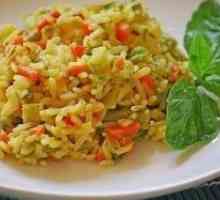 Како да се готви ориз со зеленчук?