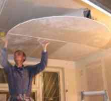 Како да се направи на таванот drywall?