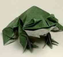 Како да се направи жаба од хартија?