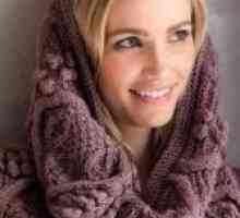 Како да се плете шал-јака?