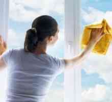Како да се мијат прозорци без ленти?