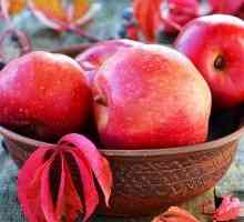 Како да се замрзне на јаболка за зима?