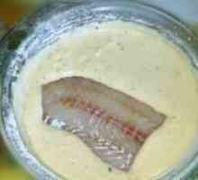 Пане риба со мајонез - едноставен рецепт
