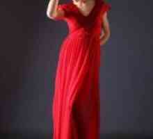 Црвениот фустан на подот