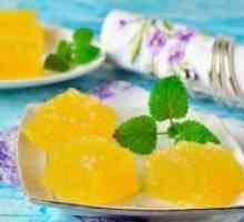 Овошје желе со желатин дома