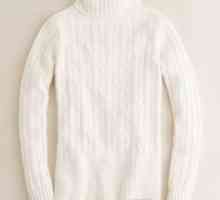 Модерен зимска облека: бела