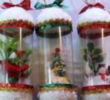 Божиќ занаети направени од пластични шишиња