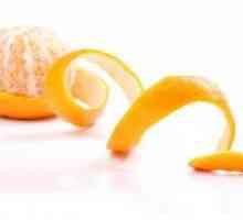 Белеење на кожата кора од портокал