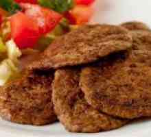 Хепатална fritters говедско месо црниот дроб - Рецепт