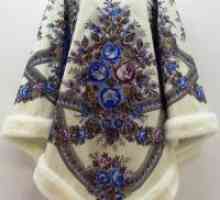 Pavloposadskiye ponchos шалови со крзно