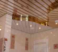Решетката и крило таванот во бањата