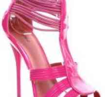 Розова сандали