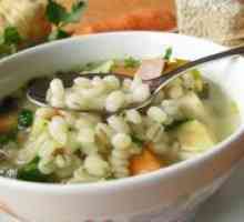 Супа од риба со бисер јачмен