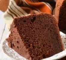 Чоколадо шифон торта