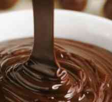 Чоколадна глазура од какао и млеко - рецепт