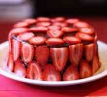 Чоколадна торта со јагоди