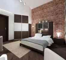 Спална соба мансарда стил