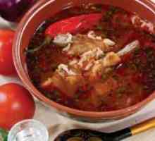 Kharcho супа со компири и ориз - рецепт