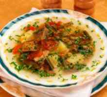 Говедско месо супа со компири