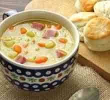 Супа со конзервирана грашок