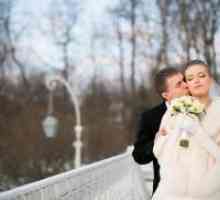 Свадба во зима - идеи за фотосесија