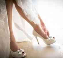 Свадба чевли со високи потпетици