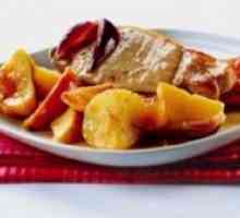 Свинско месо со компири во рерна