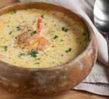 Сирење супа со морска храна