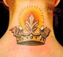 Круна тетоважа на вратот