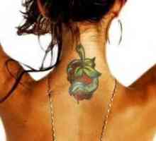 Тетоважи за девојки на вратот