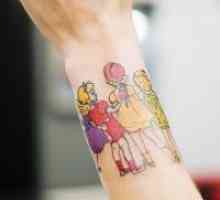 Тетоважи на зглобот за девојки