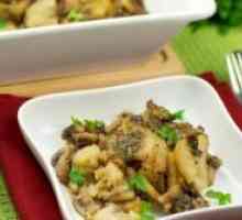 Печени компири со печурки