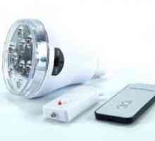 "Smart светлината" со далечински управувач и батерии