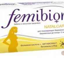 Femibion ​​пренатална витамини