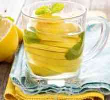 Вода со лимон за губење на тежината - рецепт