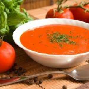 Супа од домати со босилек - рецепт