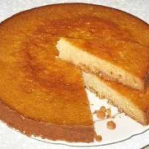 Сунѓер торта со кисела павлака