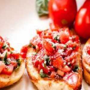 Bruschetta со домати