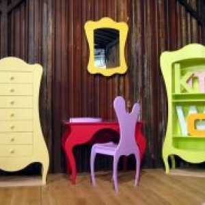 Детски мебел направен од иверица