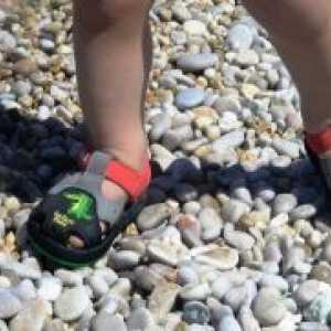Детски чевли плажа