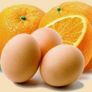 Исхрана - јајца и портокали